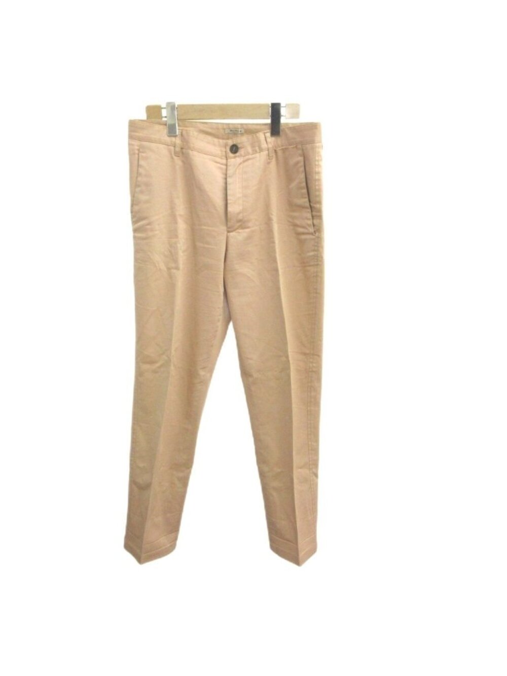 Miu Miu Chinopants Tapered Center Crease Pink Long Pants 38